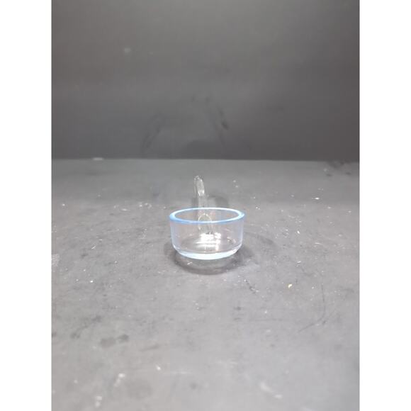 Fostoria Blue Azure Whip Cream Ladle, Dipper, Collectible Glassware, Serveware - Picture 2 of 8